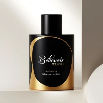 AI-Generated packaging for Perfume bottle in the Fragrances industry