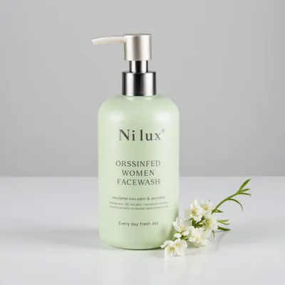 AI-Generated Pump bottle packaging for Beauty and Personal Care