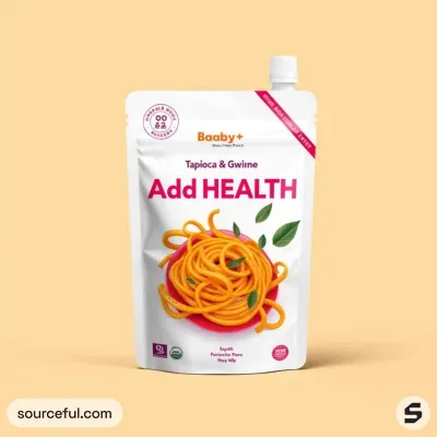 AI-Generated packaging for Food pouch in the Food and Snacks industry