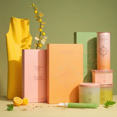 AI-Generated packaging for Shelf display box