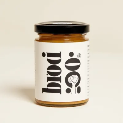 AI-Generated packaging for Food glass jar