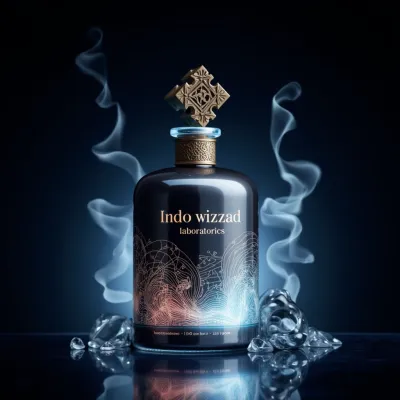 AI-Generated white food pouch packaging