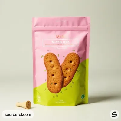 AI-Generated packaging for Food pouch in the Food and Snacks industry