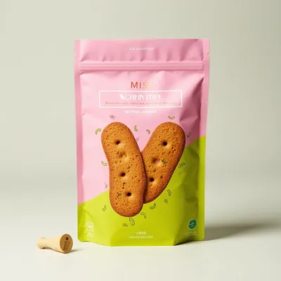 AI-Generated packaging for Food pouch in the Food and Snacks industry