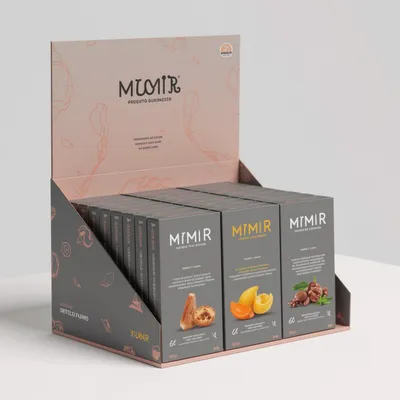 AI-Generated packaging for Shelf display box