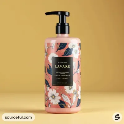 AI-Generated packaging for Pump bottle in the Cleaning Supplies industry