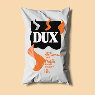 AI-Generated packaging for Plastic mailing bag