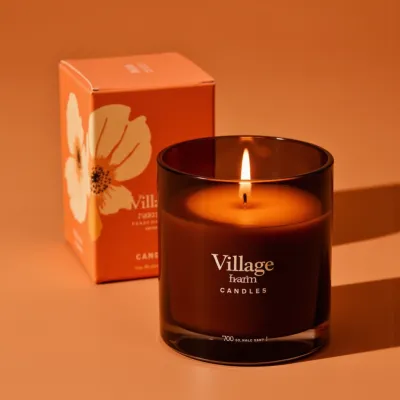 AI-Generated packaging for Cosmetics glass jar