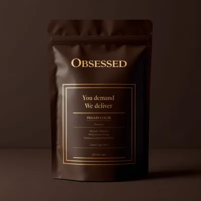 AI-Generated Food pouch packaging for Food and Snacks