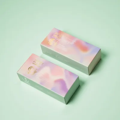 AI-Generated luxury carton box packaging