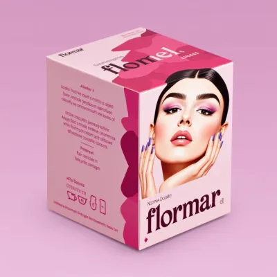 AI-Generated packaging for Carton box in the Beauty and Personal Care industry