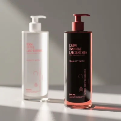 AI-Generated packaging for Pump bottle