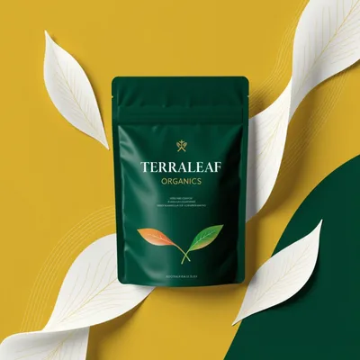 AI-Generated packaging for Food pouch in the Health and Wellness industry