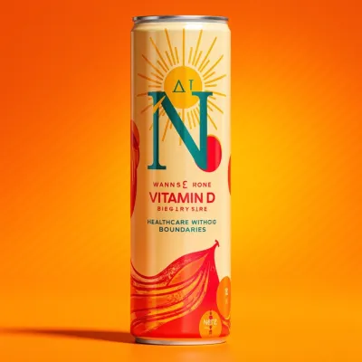 AI-Generated packaging for Drinks can in the Health and Wellness industry