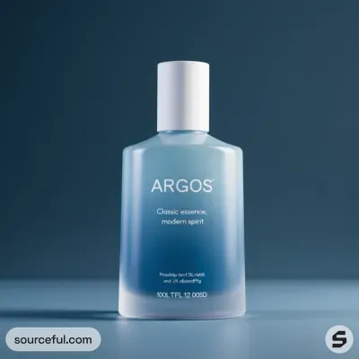 AI-Generated packaging for Perfume bottle