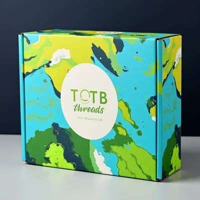 AI-Generated packaging for Mailer box