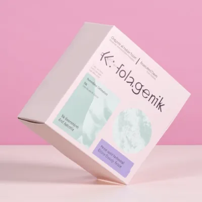 AI-Generated packaging for Carton box in the Beauty and Personal Care industry