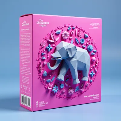 AI-Generated packaging for Carton box