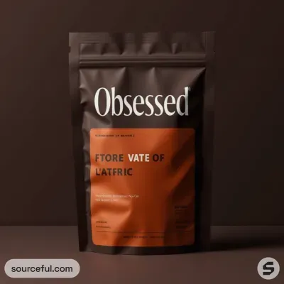 AI-Generated packaging for Food pouch in the Food and Snacks industry