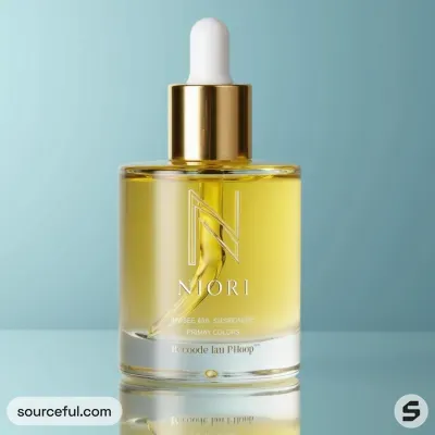 AI-Generated packaging for Dropper bottle in the Beauty and Personal Care industry