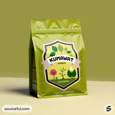 AI-Generated packaging for Food pouch in the Garden and Outdoor Living industry