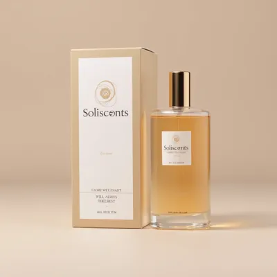 AI-Generated packaging for Perfume bottle
