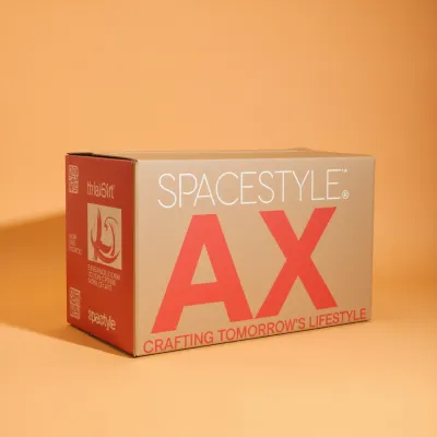 AI-Generated packaging for Shipping box in the Furniture and Home Decor industry