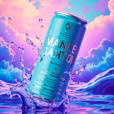 AI-Generated packaging for Drinks can