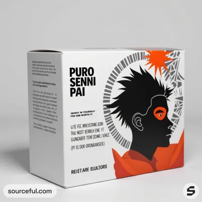 AI-Generated packaging for Carton box