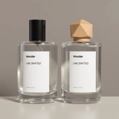 AI-Generated packaging for Perfume bottle