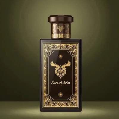 AI-Generated packaging for Perfume bottle