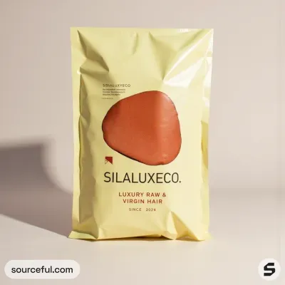 AI-Generated packaging for Plastic mailing bag in the Beauty and Personal Care industry