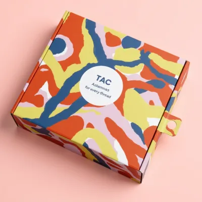 AI-Generated packaging for Mailer box