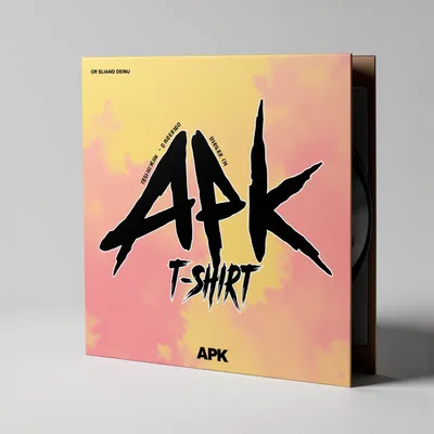 AI-Generated packaging for Vinyl album cover in the Fashion and Accessories industry