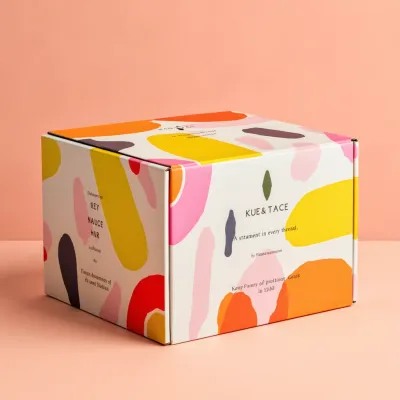 AI-Generated packaging for Mailer box