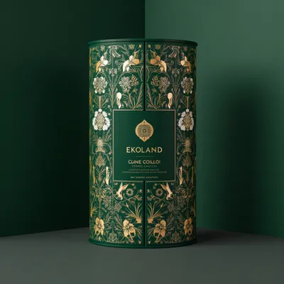 AI-Generated packaging for Advent calendar