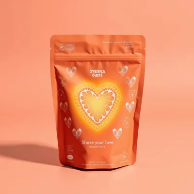 AI-Generated packaging for Food pouch in the Food and Snacks industry