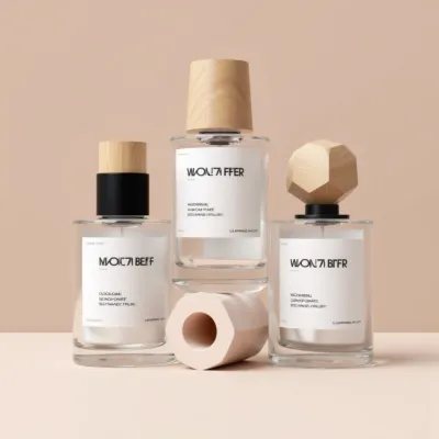 AI-Generated packaging for Perfume bottle