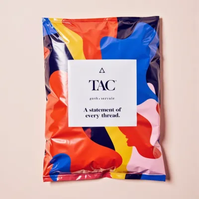 AI-Generated packaging for Plastic mailing bag