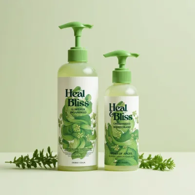 AI-Generated packaging for Pump bottle