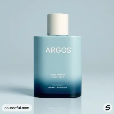 AI-Generated packaging for Perfume bottle