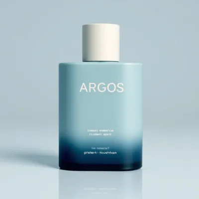 AI-Generated packaging for Perfume bottle