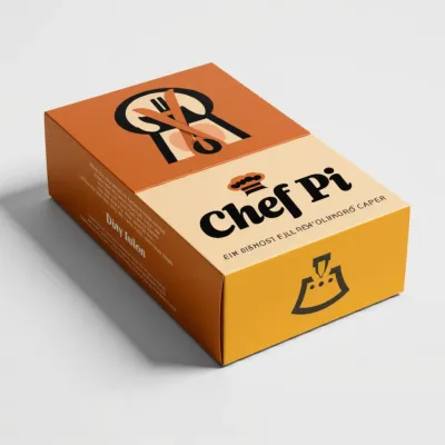 AI-Generated abstract carton box packaging