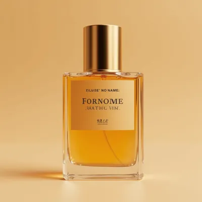 AI-Generated packaging for Perfume bottle