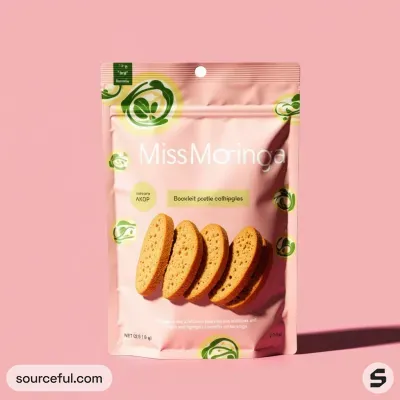 AI-Generated packaging for Food pouch in the Food and Snacks industry