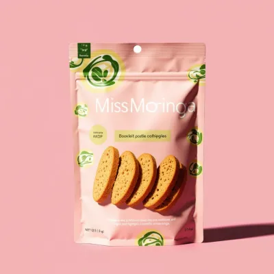 AI-Generated packaging for Food pouch in the Food and Snacks industry