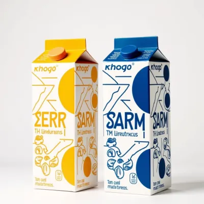 AI-Generated packaging design showcase