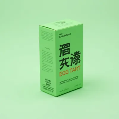 AI-Generated hunter green carton box packaging