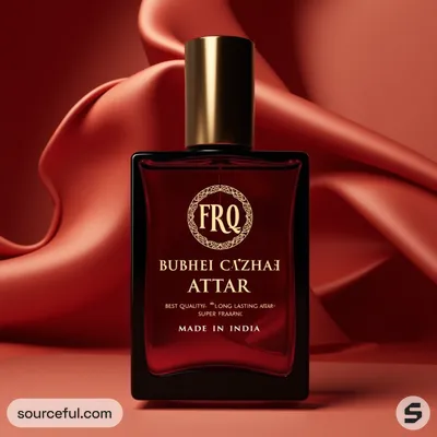 AI-Generated packaging for Perfume bottle in the Fragrances industry