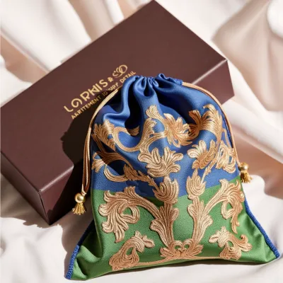 AI-Generated packaging for Drawstring bag